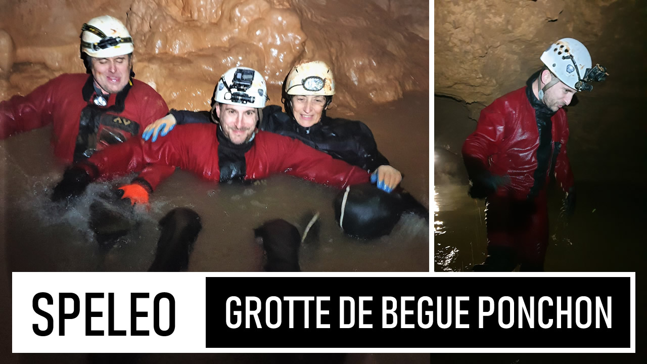 SPÉLÉO | Grotte de Bégué Ponchon - Je plonge dans une grotte