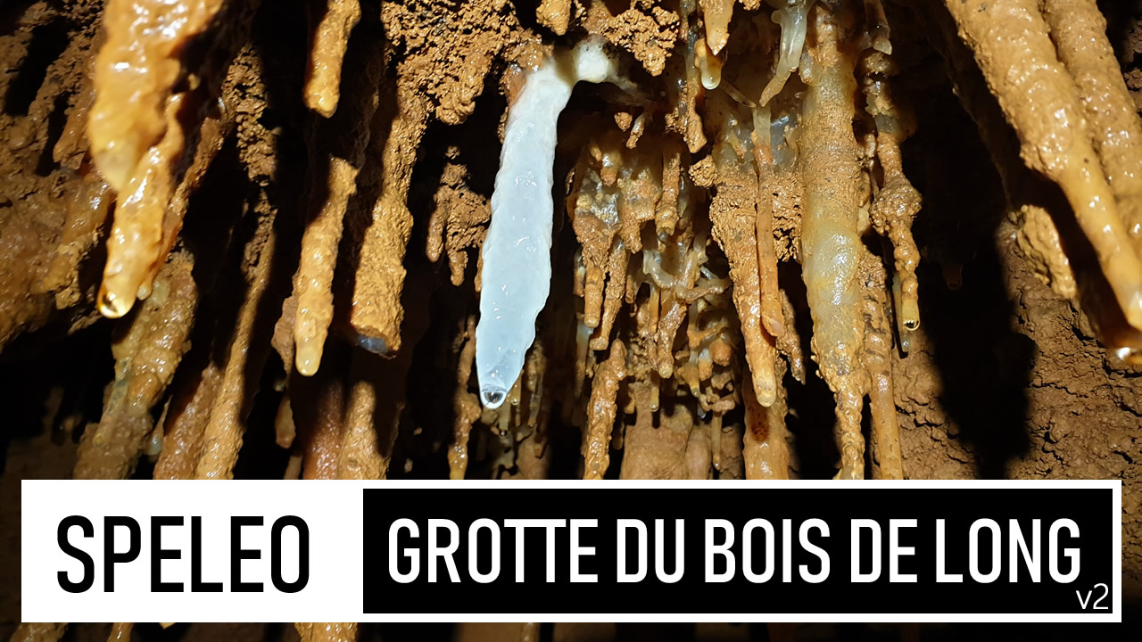 SPÉLÉO | Grotte du bois de long ! Magnifiques concrétions !