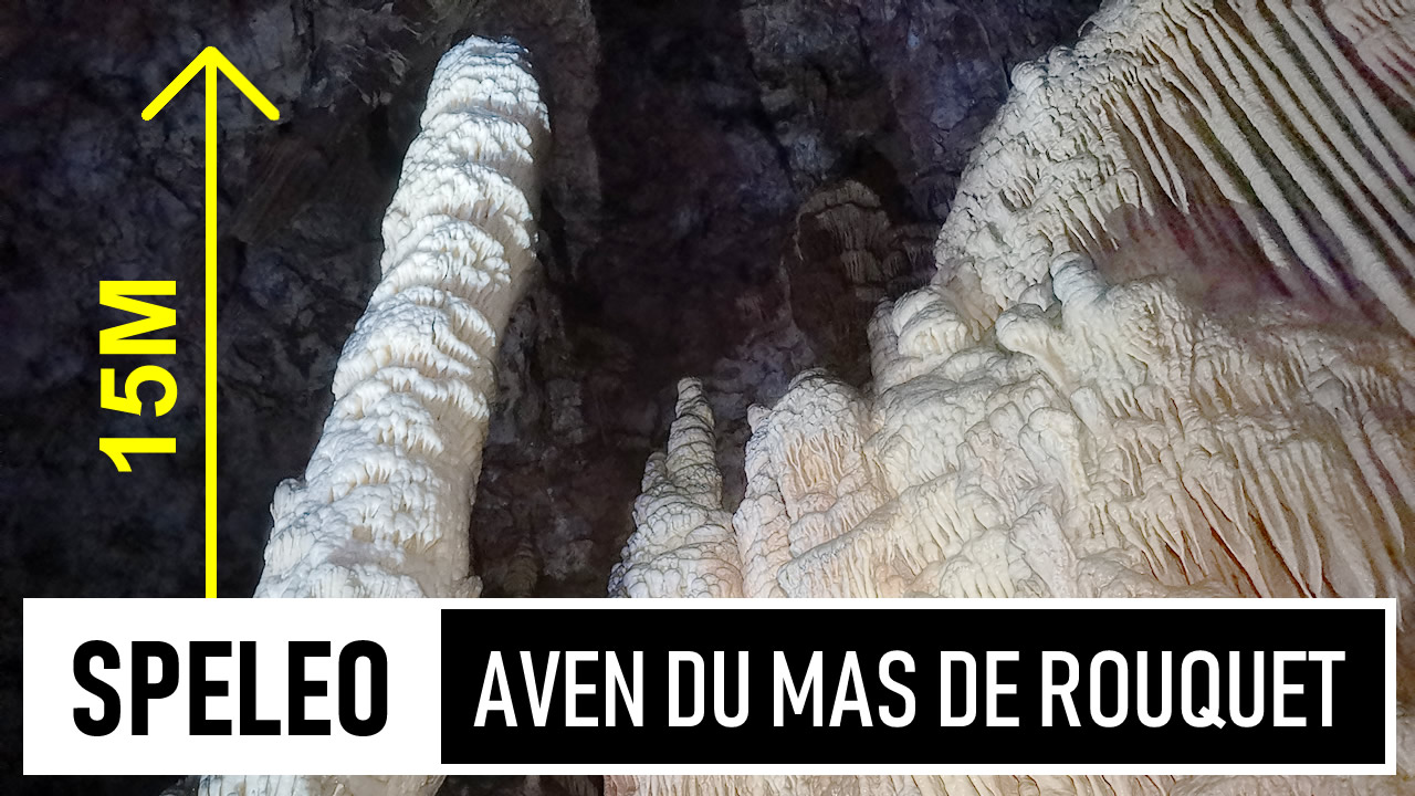 SPÉLÉO | Aven double du Mas de Rouquet - Descente de 3 puits