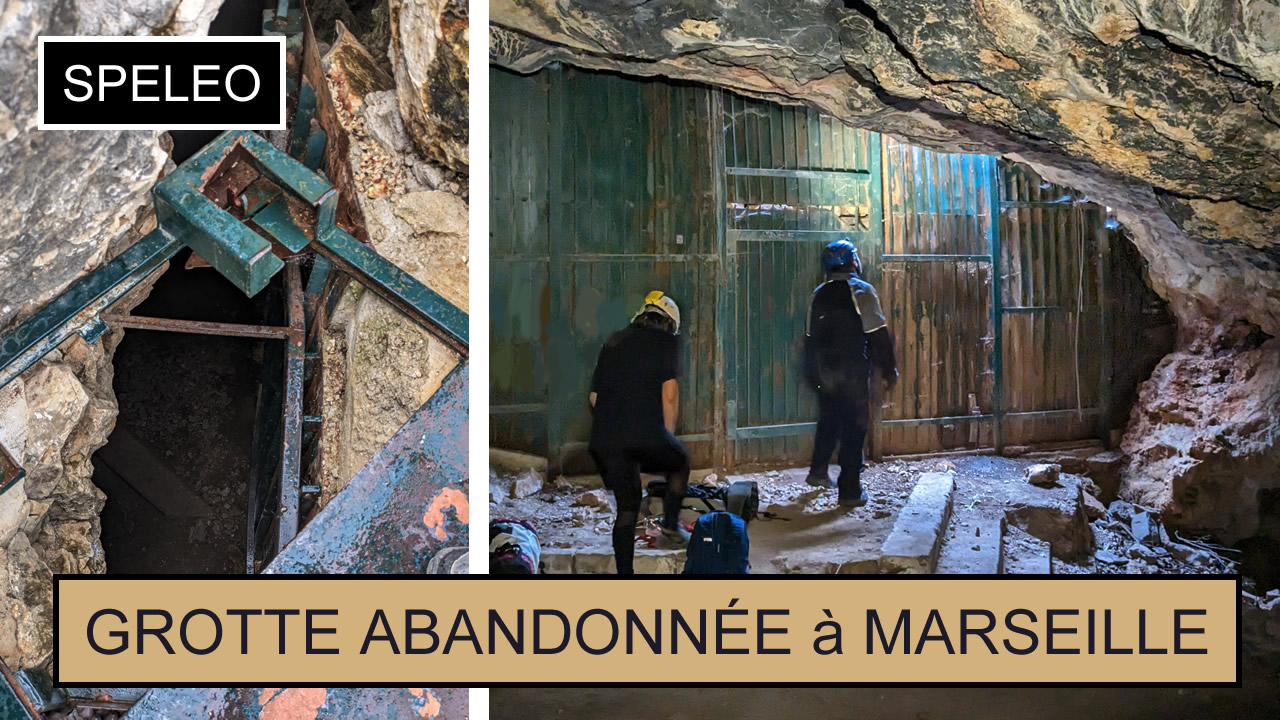 SPELEO | Grotte abandonnée à Marseille - On visite tout !